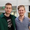 Die beiden Austauschstudenten Ryan McErlean (links) aus Irland und Connor Combdon aus Kanada studieren für ein halbes Jahr in Augsburg. Im Gespräch verraten sie, was sie in den ersten Monaten in Deutschland erlebt haben.