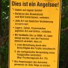 Der Lechfischereiverein Augsburg hat Regeln erstellt für die Nutzung des Kaisersees. Aber nicht jeder hält sich auch daran.