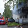In einem Mehrparteienhaus in Bad Wörishofens Gartenstadt ist am Sonntagabend ein Feuer ausgebrochen.  	