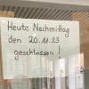 Derzeit ist die Postfiliale am Dillinger Stadtberg geschlossen.