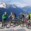 Die Mountainbiker des Krumbacher Simpert-Kraemer-Gymnasiums sind derzeit auf der italienischen Alpensüdseite unterwegs. 