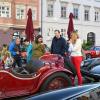 Die Maximilianstraße in Augsburg stand am Sonntag im Zeichen der Fuggerstadt Classic. Dort gab es über hundert Oldtimer zu bestaunen.