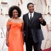 Pauletta und Denzel Washington bei der Oscar-Verleihung 2022 in Los Angeles.