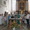 Mit einer großen Schar von Gläubigen und Ministranten feierte Prälat Georg Kirchmeier am vergangenen Sonntagvormittag in der Wertinger St. Martinskirche sein 50. Priesterjubiläum. 