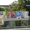 Wahlplakate in Bad Wörishofen.