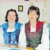 Seit 25 Jahren gibt es den Lauterbacher Dreigesang mit (von links) Johanna Wech, Ulrike Heindl und Marlies Landherr. 