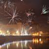 Silvesterparty am Donaukai ist Kult geworden. Hunderte Junge und Junggebliebene zündeten diesmal ein ausgiebiges Feuerwerk und feierten danach weiter.