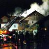 Lebensgefährliche Verletzungen erlitt ein 45-Jähriger bei einem Brand in Asch (Landkreis Landsberg)