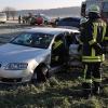 Schwerer Unfall mit zwei Fahrzeugen auf der B16 bei Dirlewang