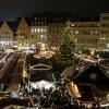 Der Christkindlesmarkt in Augsburg endet traditionell an Heiligabend.