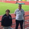 Petra Kleber, Christian Pfeiffer und Dr. Claudia Augste (v. l.) bilden, ergänzt von Roger Schlensog, das neue Führungsteam der Frauen- und Mädchenfußball-Abteilung beim TSV Schwaben Augsburg.