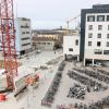 Das ist der momentane Stand der Bauarbeiten am Staatstheater und Bahnhof.