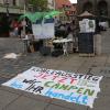 Seit mehr als zwei Monaten campen Klimaaktivisten neben dem Augsburger Rathaus.