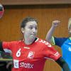 Sichere Werferin: Annika Betzler, hier im Heimspiel gegen Leipheim, erzielte gegen Meitingen sechs Treffer. 	