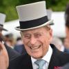 Prinz Philip auf einer Gartenparty. Bald feiert er seinen 97. Geburtstag.