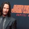 Keanu Reeves stellt «John Wick: Kapitel 4» in Berlin vor.