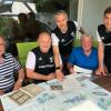 Meister aus verschiedenen Generationen unter sich: Anton Schneider, Kevin Weinl, Ben Götz, Hubert Hegele und Niklas Schmid unterhalten sich über erfolgreiche Zeiten des SV Wörleschwang.