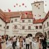 Romantik ist im Friedberger Schlosshof bei Hochzeitsfeiern angesagt. 