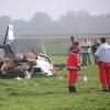 Zwei Menschen starben, als am Dienstagmorgen bei Günzburg ein Sportflugzeug abstürzte.