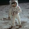 Astronaut Buzz Aldrin auf dem Mond. Die NASA will mit der Artemis-Mission erneut Menschen auf den Mond bringen.