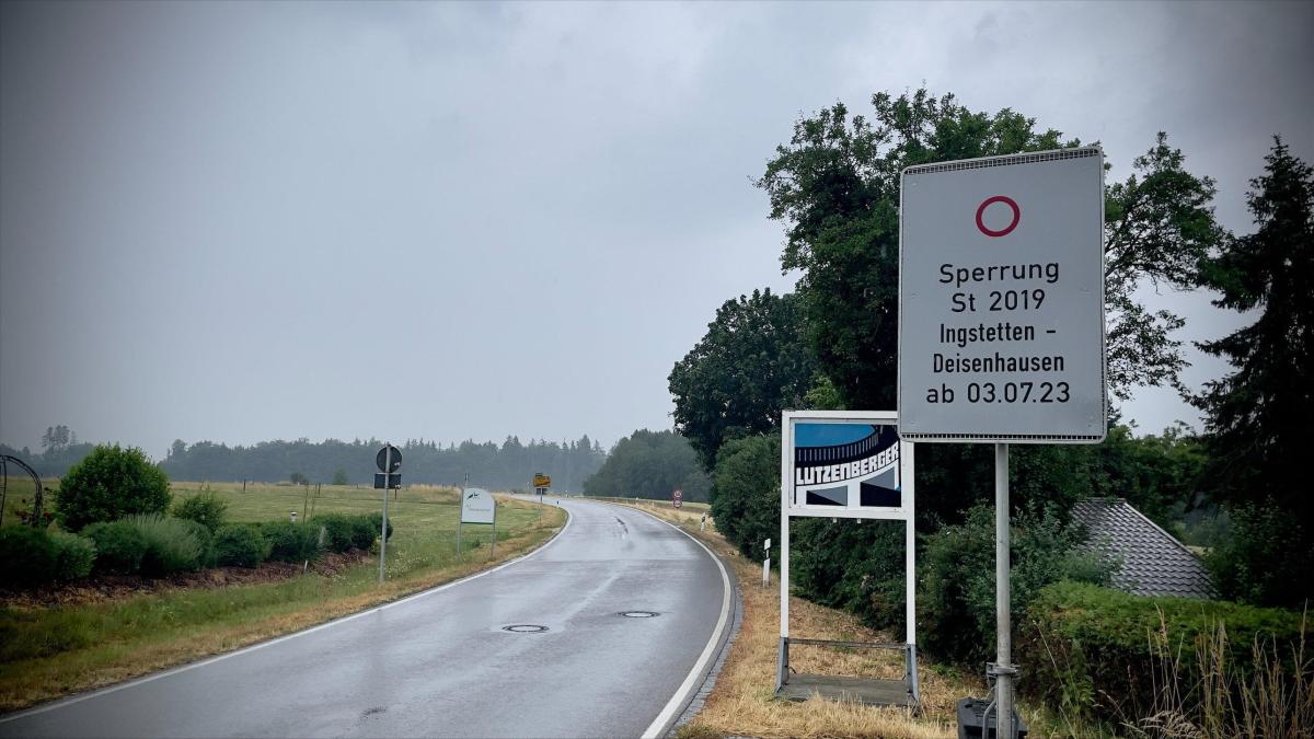 Jetzt Wird Die Staatsstraße 2019 Im Roggenburger Forst Ausgebaut