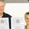 Verdiente Schützen: Ehrenmitglied für 40 Jahre Schützenverein wurde Norbert Duile. Michaela Hornstein bekam für 25 Jahre Mitgliedschaft eine Urkunde.  