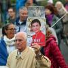 Unter Kriegsgegnern hat Sahra Wagenknecht treue Anhänger.