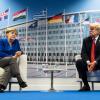 So sehen Partner aus: Angela Merkel und Donald Trump werden in diesem Leben womöglich keine gemeinsame Wellenlänge mehr finden. 