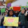Die St.-Bonaventura-Schulen organisierten  im November einen Friedensmarsch in Dillingen. 