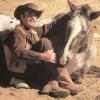Er liebte die Pferde und lebte mit ihnen: Fred Rai. 
