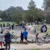 Zur Eröffnung der Thannhauser Pumptrack-Anlage kamen viele begeisterte Menschen.