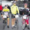 Fleißiges Qunintett: Die Karlshulder Radsportler waren auch beim „Drei Länder Giro“ vertreten.  