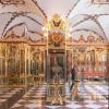 Das Juwelenzimmer im Historischen Grünen Gewölbe im Dresdner Schloss.