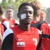 Abdul Rahman Baba wurde ein Glassplitter aus Gesicht operativ entfernt.