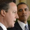 Großbritanniens Premierminister David Cameron und US-Präsident Barack Obama demonstrieren vor dem Nato-Gipfel Einigkeit und warnen gemeinsam Russland.