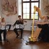 Exzellent musiziert: Anne-Cathérine Heinzmann, Lena-Maria Buchberger, Roland Glassl. 	