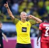 Erling Haaland macht einfach weiter, wo er in der vergangenen Saison aufgehört hat. Er trifft für Borussia Dortmund.