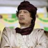 Muammar al-Gaddafi.