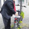 Dienstfahrten mit dem Fahrrad gehören für Peter Altmaier zum Alltag. 