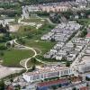 Viele Kommunen stehen vor großen Strukturveränderungen und brauchen dafür viel Geld. Dieses Foto zeigt den Westen von Augsburg: Wo früher Panzer fuhren, wird heute gewohnt oder im Reese-Park gespielt.  	