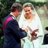 Prinzessin Mathilde d'Udekem d'Acoz heiratet im Jahr 1999 Kronprinz Philippe von Belgien.