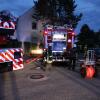 Bei einem Wohnungsbrand in Augsburg sind heute in den frühen Morgenstunden zwei Menschen verletzt worden. 