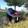 Glück im Unglück hatte die Fahrerin dieses Autos bei einem Unfall in der Nähe von Apfeltrach.
