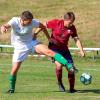 Fordern am Freitag in Rennertshofen den FC Zell/Bruck heraus: Peter Ottilinger (rechts) und der SV Holzheim.