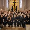 Im Una-Sancta-Projektchor sind Sänger und Sängerinnen aus zahlreichen Meitinger Chören vereint. Gemeinsam bestreiten sie im November die Welt-Uraufführung in der Meitinger St. Wolfgang-Kirche. 