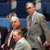 Das Archivbild zeigt Bundeskanzler Helmut Kohl mit CDU-Fraktionschef Wolfgang Schäuble und Bundesfinanzminister Theo Waigel   im November 1995 im Bonner Bundestag. 