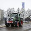 Eine Protestfahrt durch Bad Wörishofen gehörte zu den Aktionen des zweiten Tags der Protestwoche der Bauern.