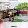 Geschmacklos. Oder rassistisch? Bei den Karikaturen im Kalender der Polizeigewerkschaft bleibt einigen das Lachen im Hals stecken. Die Münchner Polizei hat den Kalender verboten.