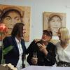Auch die Bilder von Barbara (links) und Lorena Steinmann sind neben denen von Otto in der Ausstellung zu sehen.