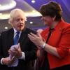 Boris Johnson hatte bei der Umsetzung des Brexits auf die Unterstützung der erzkonservativen Partei DUP gesetzt. Doch deren Vorsitzende Arlene Foster macht klar, dass sie den Deal ablehnt.